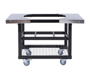 Primo Junior Cart + Basket and Stainless Steel Shelves - The Kansas City BBQ Store