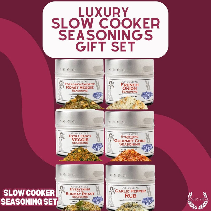 Slow Cooker Seasonings - 6 Spice Blends Gift Set
