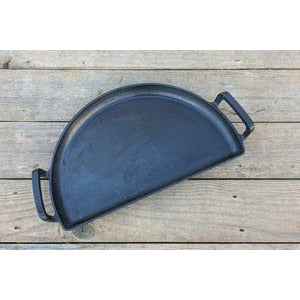 Slow 'N Sear Cast Iron Drip 'N Griddle Pan - The Kansas City BBQ Store
