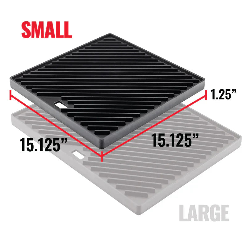 Recteq Reversible Cast Iron Griddle Sear Kit - The Kansas City BBQ Store