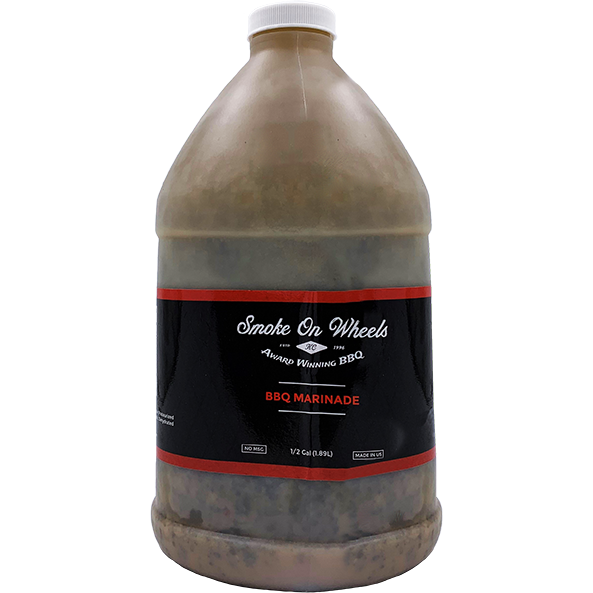 Smoke on Wheels BBQ Marinade 1/2 Gallon - The Kansas City BBQ Store