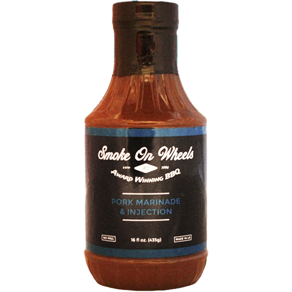 Smoke on Wheels Pork Marinade & Injection 16 oz. - The Kansas City BBQ Store