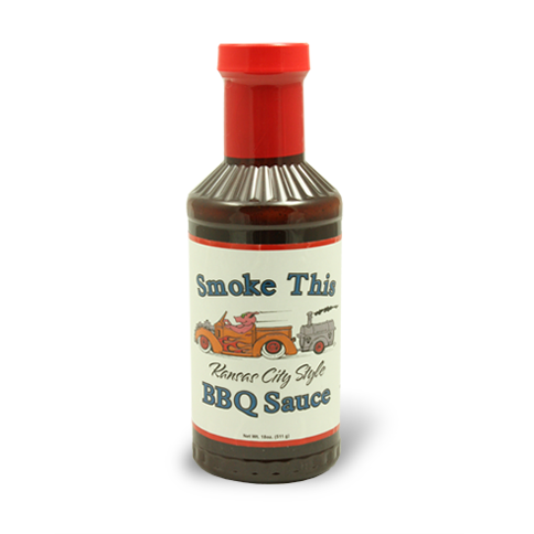 Smoke This Kansas City Style BBQ Sauce 18 oz. - The Kansas City BBQ Store