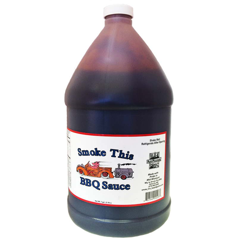 Smoke This Kansas City Style BBQ Sauce Gallon - The Kansas City BBQ Store