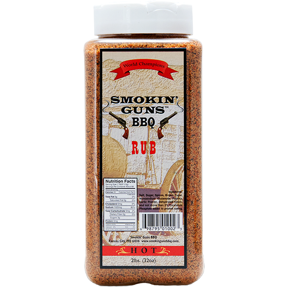 Smokin' Guns BBQ Hot Rub