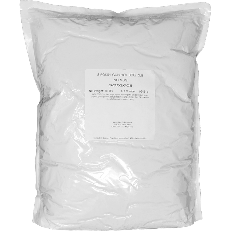 Smokin' Guns BBQ Hot Rub 8 lbs. - The Kansas City BBQ Store