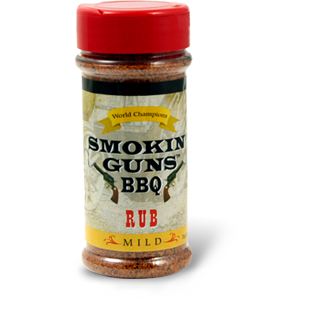 Smokin' Guns BBQ Mild Rub 7 oz. - The Kansas City BBQ Store