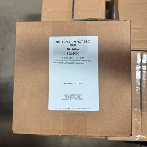 Smokin Guns BBQ Hot Rub 25lb Bulk