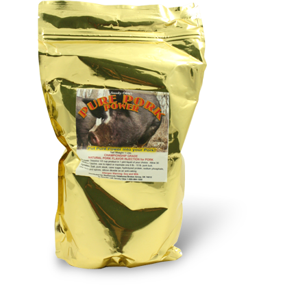 Smoky Okie's Pure Pork Power Injection 1 lb. - The Kansas City BBQ Store