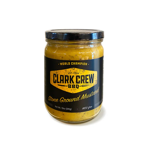 Clark Crew BBQ Stone Ground Mustard - The Kansas City BBQ Store
