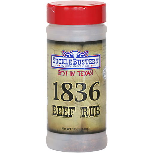 Suckle Busters 1836 BBQ Rub 12 oz. - The Kansas City BBQ Store