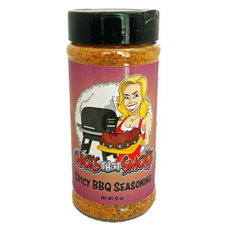 Suckle Busters Chicks That Smoke Spicy BBQ Seasoning 12 oz. - The Kansas City BBQ Store