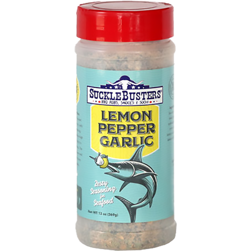 Suckle Busters Lemon Pepper Garlic 13 oz. - The Kansas City BBQ Store