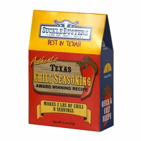 Suckle Busters Texas Chili Seasoning 2 oz. - The Kansas City BBQ Store