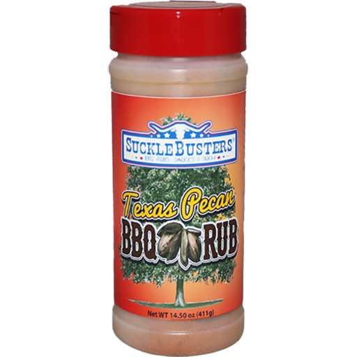 Suckle Busters Texas Pecan BBQ Rub 13.75 oz. - The Kansas City BBQ Store