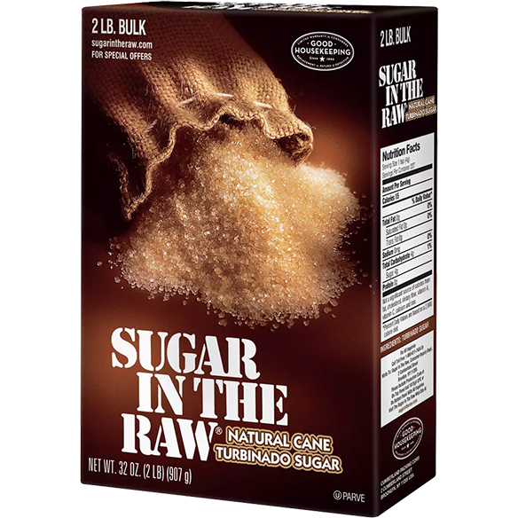 Sugar In The Raw Natural Cane Turbinado Sugar, 2 lbs. - The Kansas City BBQ Store