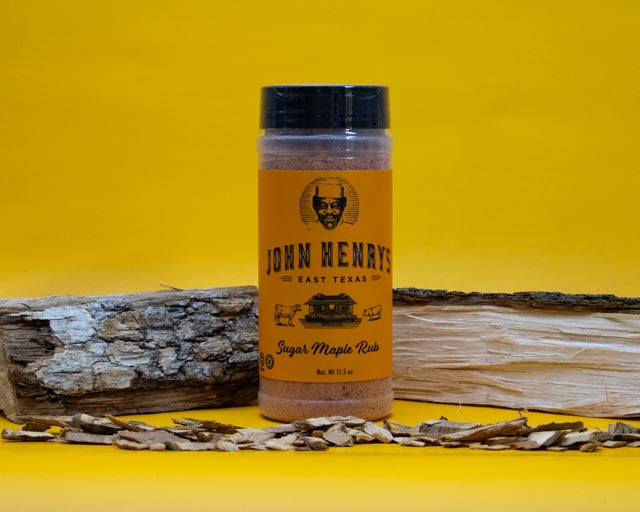 John Henry's Sugar Maple Rub Seasoning 11 oz. - The Kansas City BBQ Store