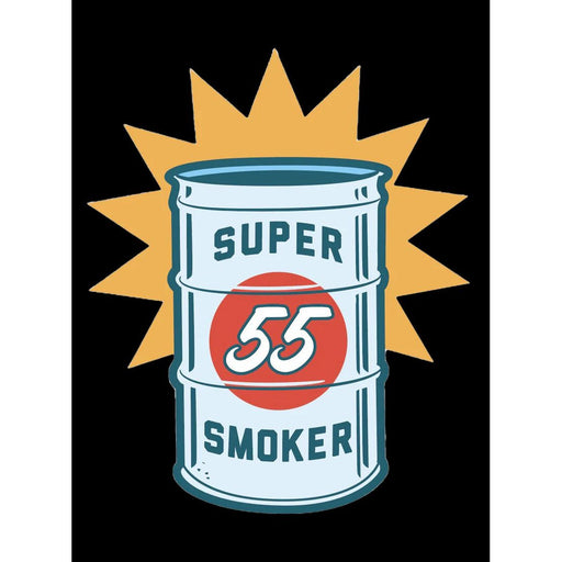 Super 55 Drum Smoker Kit with Barrel - The Kansas City BBQ Store