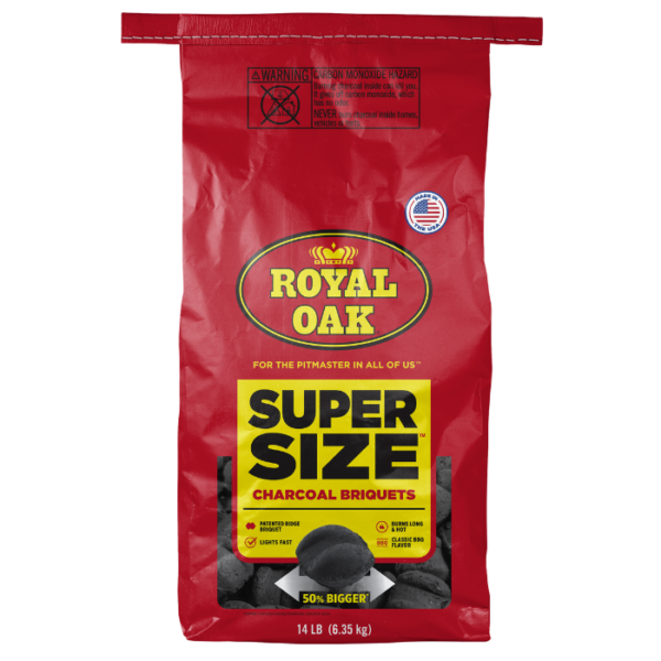 Royal Oak Super Size Briquettes - The Kansas City BBQ Store