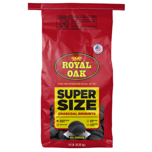 Royal Oak Super Size Briquettes - The Kansas City BBQ Store