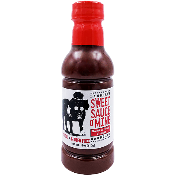 Sweet Sauce O' Mine Sweet & Spicy Vinegar Sauce 18 oz. - The Kansas City BBQ Store