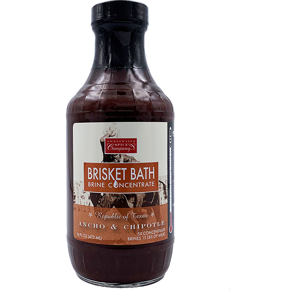 Sweetwater Spice Company Ancho & Chipotle Brisket Bath Brine 16 oz. - The Kansas City BBQ Store