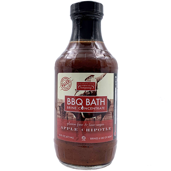Sweetwater Spice Company Apple Chipotle BBQ Bath Brine 16 oz. - The Kansas City BBQ Store