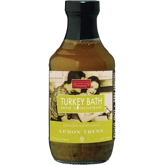 Sweetwater Spice Company Lemon, Thyme Turkey Bath Brine 16 oz. The