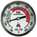 Tel-Tru BQ300 Thermometer, 3" aluminum dial, 2.5" stem - The Kansas City BBQ Store