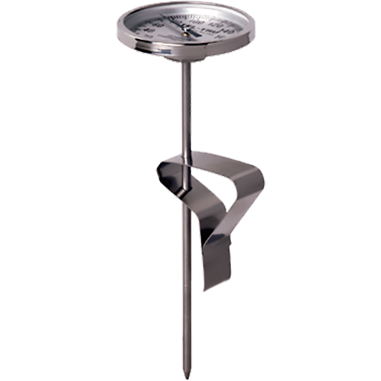 Tel-Tru Replacement Thermometer LT225R, 3-1/2" Stem - The Kansas City BBQ Store