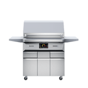 Twin Eagles 36" Pellet Grill on Grill Cart