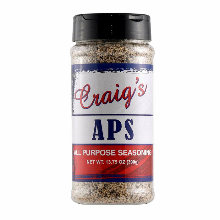 Texas Pepper Jelly Craig's APS (All Purpose Seasoning) 13.75 oz. - The Kansas City BBQ Store