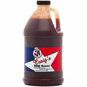 Texas Pepper Jelly Craig's BBQ Sauce Half Gallon - The Kansas City BBQ Store
