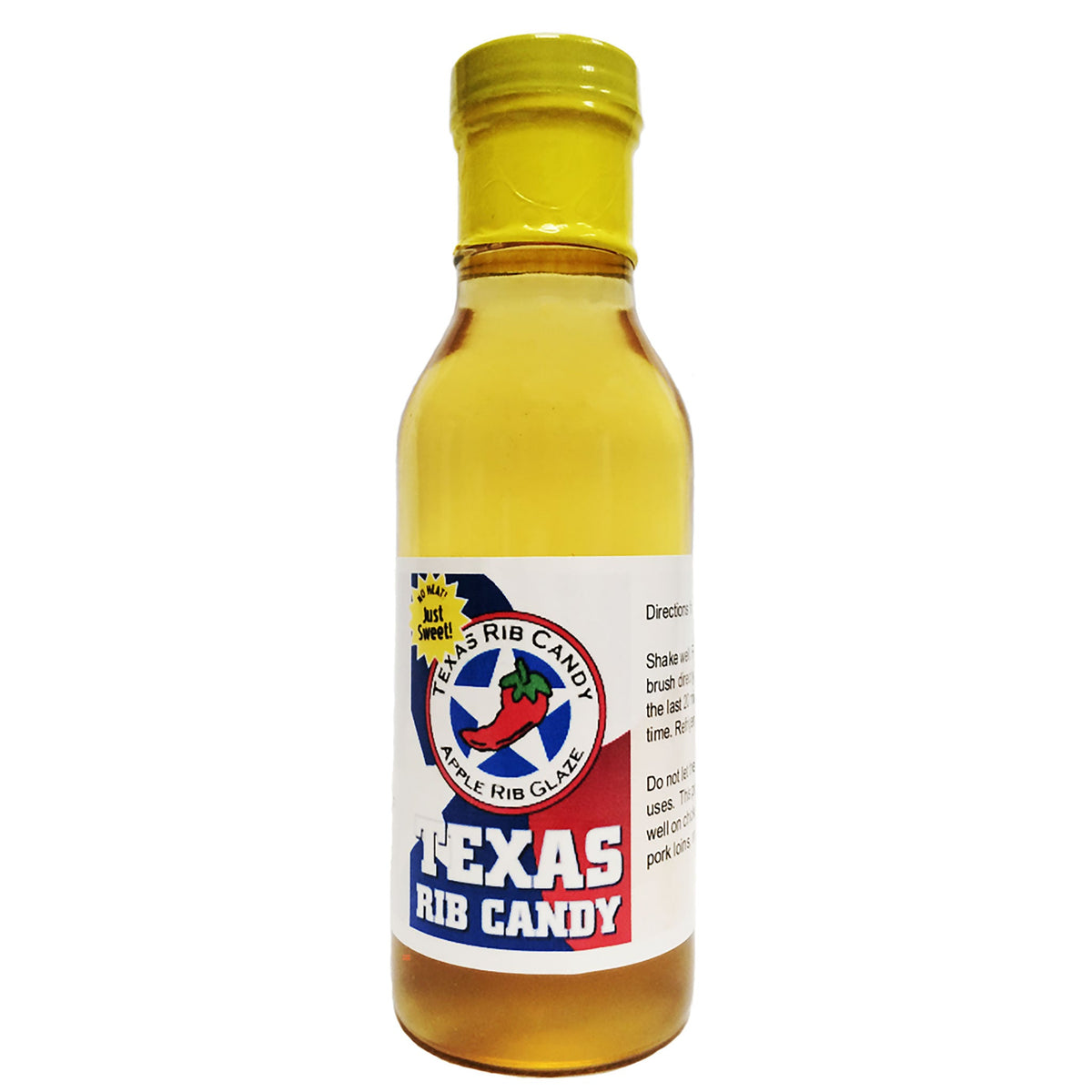Texas Pepper Jelly Rib Candy Apple Rib Glaze No Peppers 12 oz. The