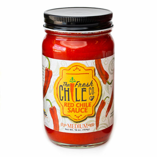 The Fresh Chile Co. Red Chile Sauce Medium 16 oz. - The Kansas City BBQ Store