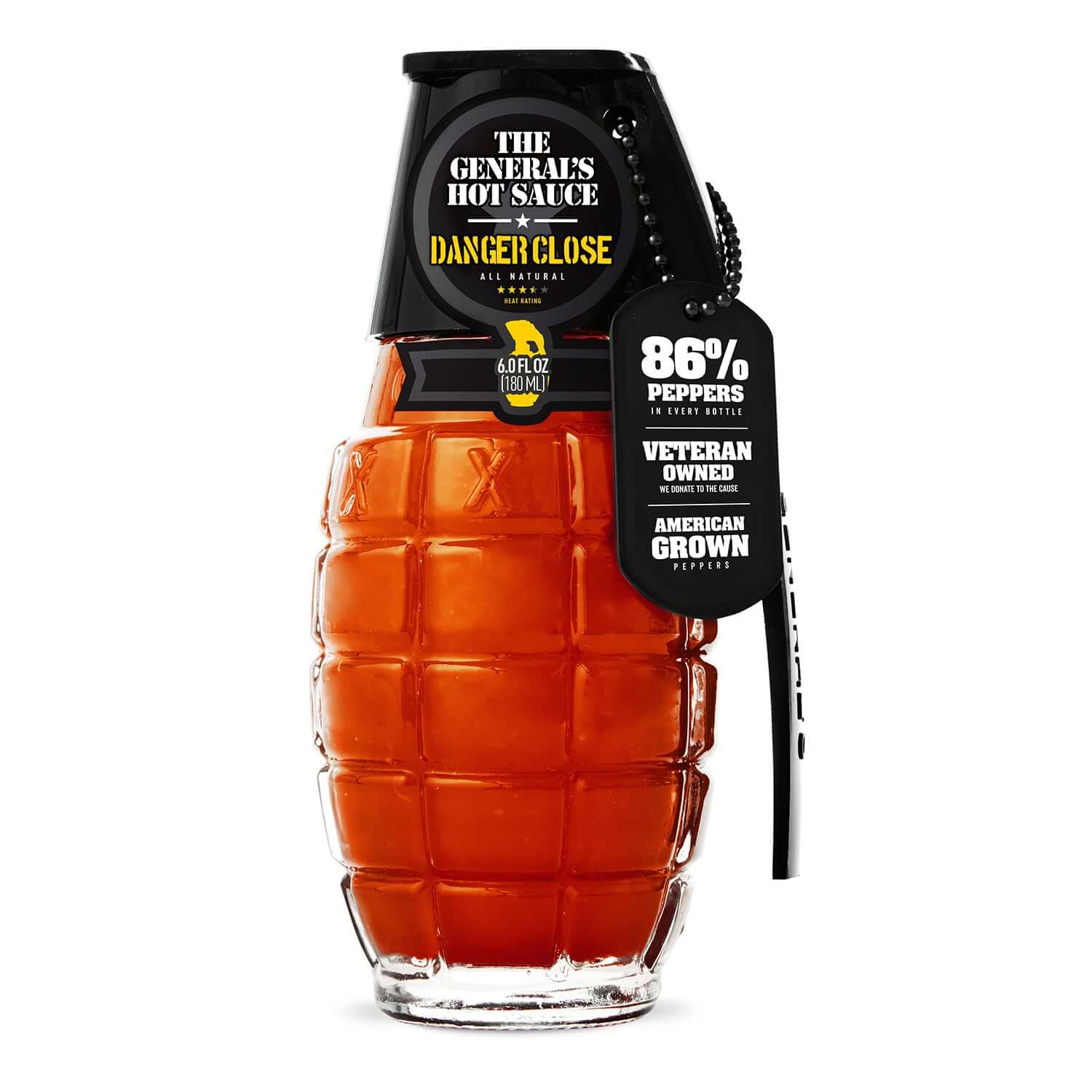 The General's Hot Sauce Danger Close - The Kansas City BBQ Store