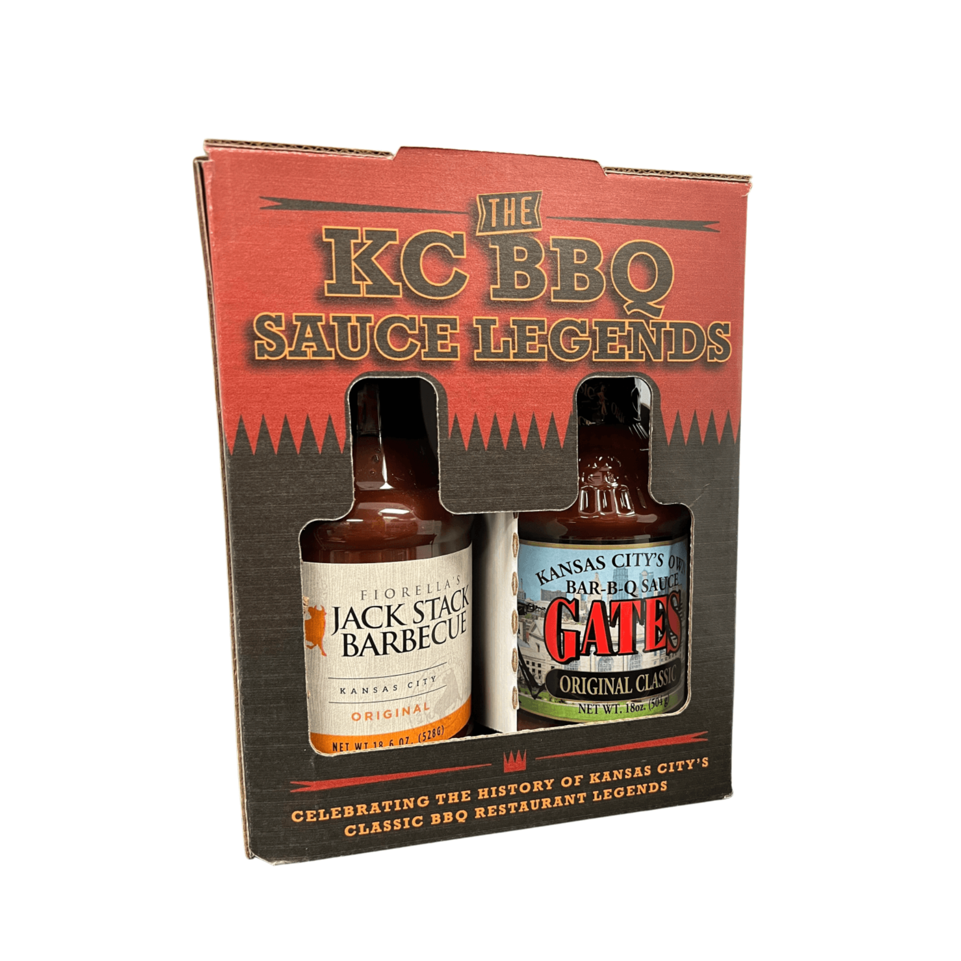 The KC BBQ Sauce Legends 4-pack Gift Box - The Kansas City BBQ Store
