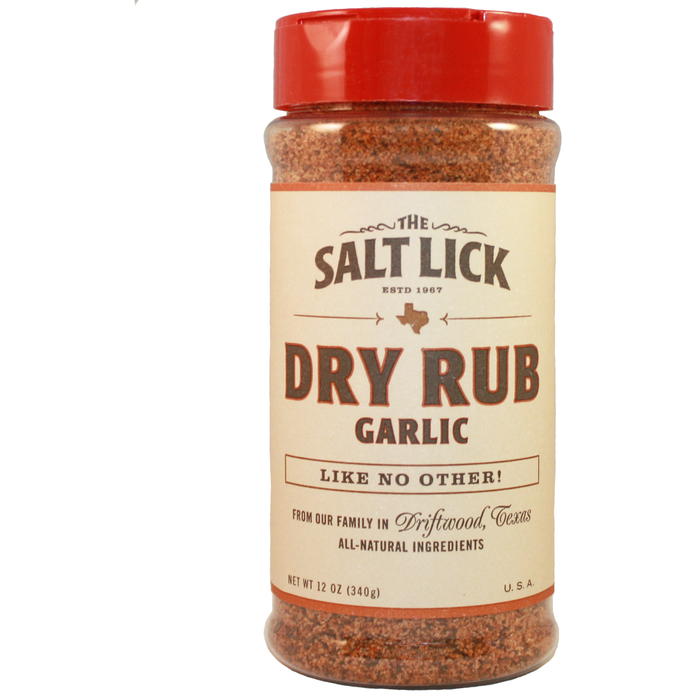 The Salt Lick Garlic Dry Rub 9 oz. - The Kansas City BBQ Store