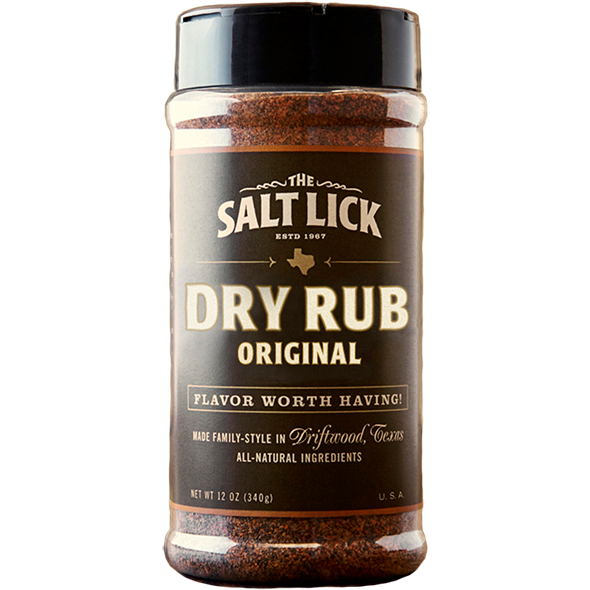The Salt Lick Original Dry Rub 9 oz. - The Kansas City BBQ Store