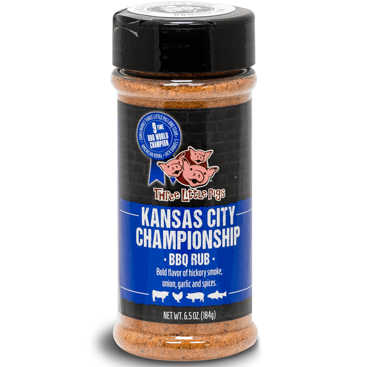 Three Little Pigs Kansas City Championship BBQ Rub 12,5 oz.