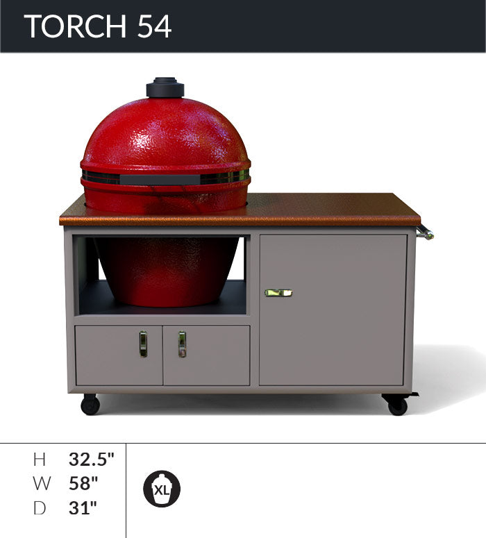 Challenger Designs 54" Torch Cart for Primo XL