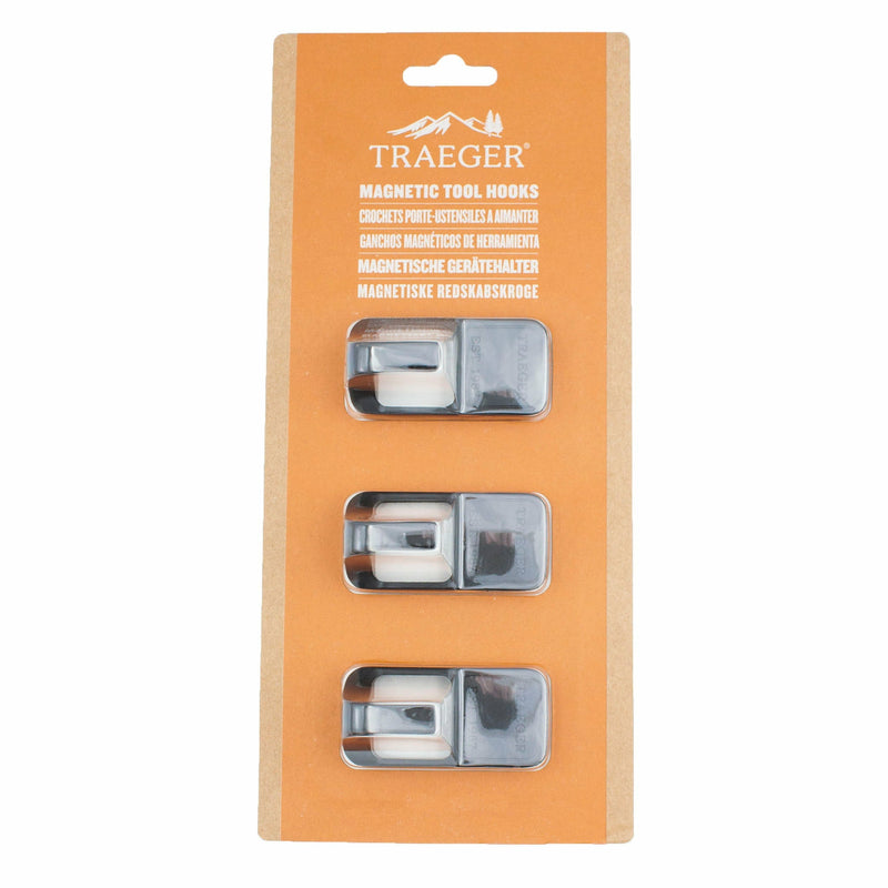 Traeger Grill Hopper Magnetic Hooks, 3-Piece - The Kansas City BBQ Store