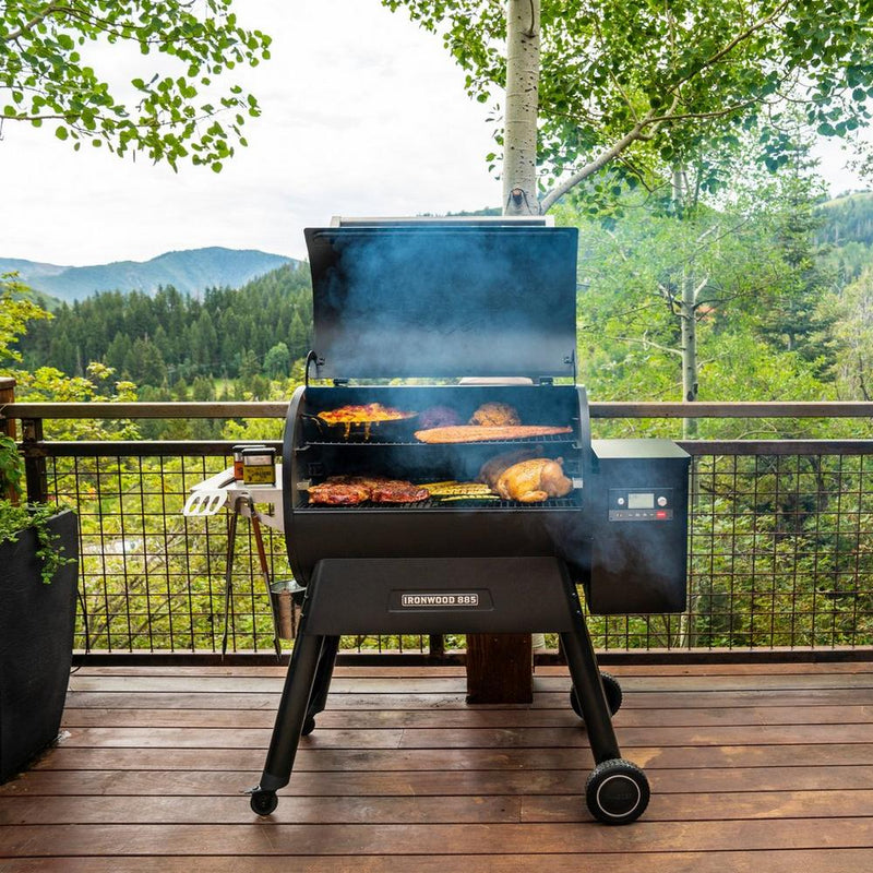 Traeger Ironwood 885 Pellet Grill Smoker with Wi-Fi — The Kansas