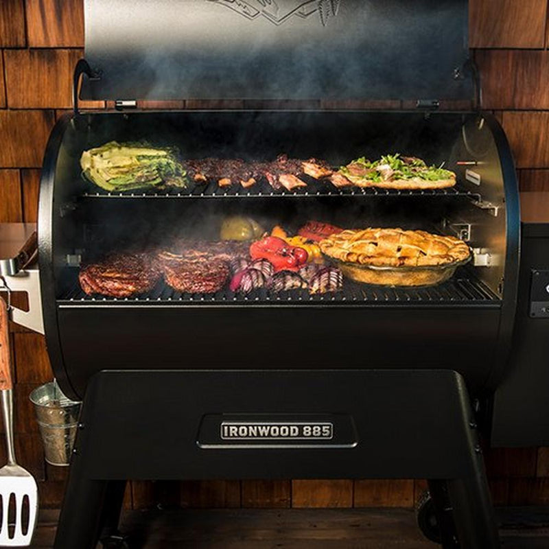 Traeger Ironwood 885 Pellet Grill Smoker with Wi-Fi — The Kansas