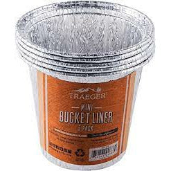 Traeger Mini Grease Bucket Liner 5-pack Scout & Ranger - The Kansas City BBQ Store