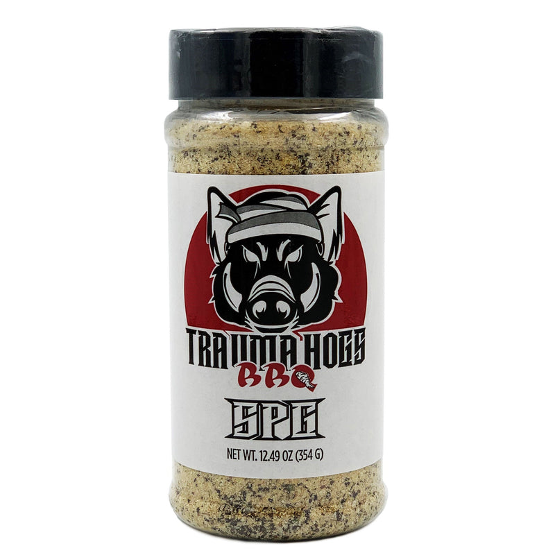 Trauma Hogs BBQ SPG Seasoning 12.49 oz. - The Kansas City BBQ Store