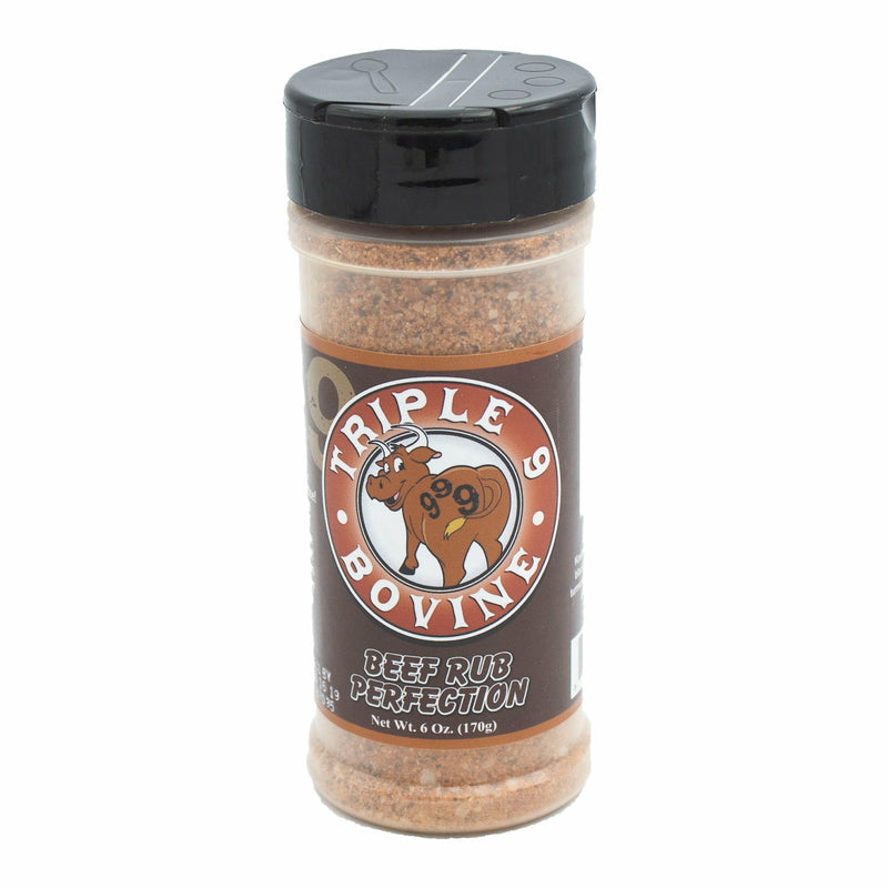 Triple 9 Bovine Beef Rub Perfection 12 oz. - The Kansas City BBQ Store