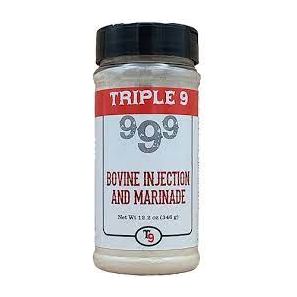Triple 9 Bovine Injection & Marinade 12.2 oz. - The Kansas City BBQ Store