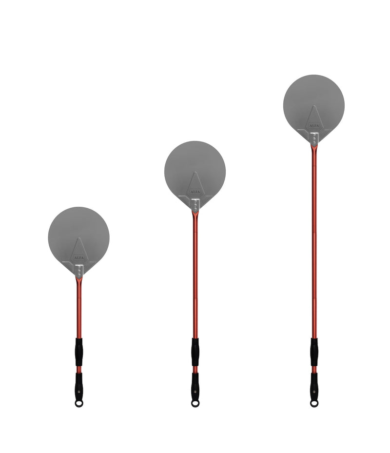 Alfa 36" 3 Piece Peel Set, Red - The Kansas City BBQ Store