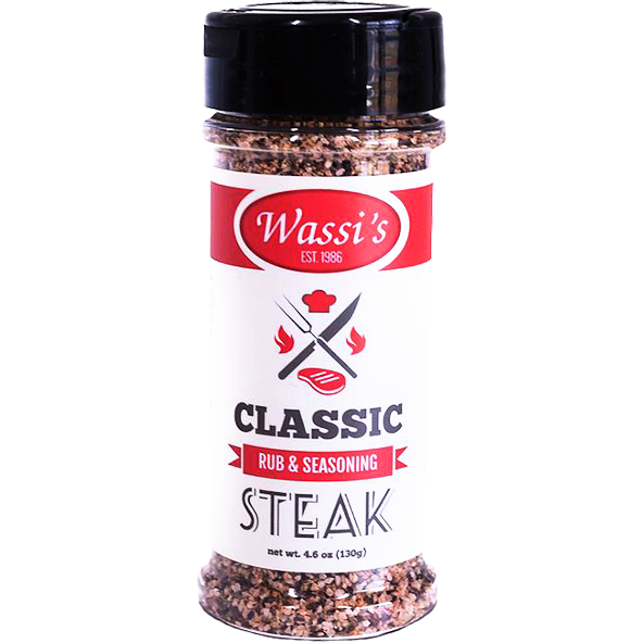 Wassi's Steak Rub & Seasoning 4.6 oz. -  On Sale 30% OFF!